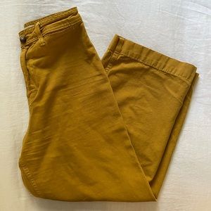 Roolee Mustard Wide-Leg Pant